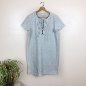 J. Crew Women's Lace Up Shirt Dress NWOT